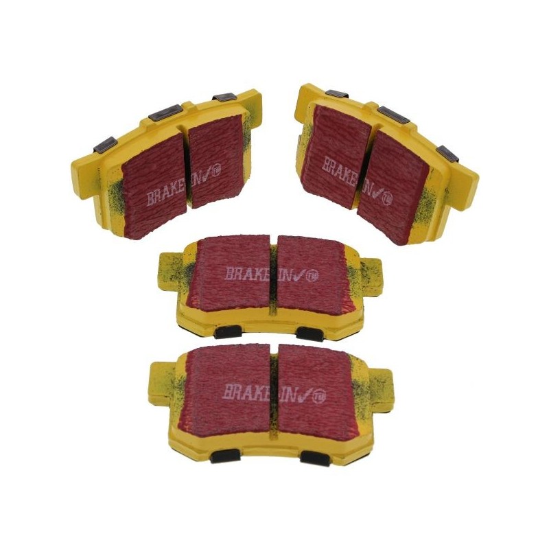 EBC Pastillas de freno trasero - Yellowstuff - EBC