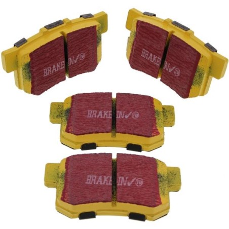 EBC Pastillas de freno trasero - Yellowstuff - EBC