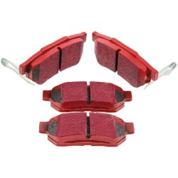 EBC Pastillas de freno traseras - Redstuff - EBC