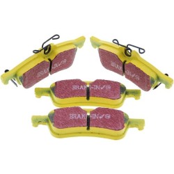 EBC Pastillas de freno trasero - Yellowstuff - EBC