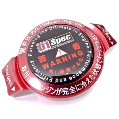D1 Spec Tapón radiador 1,3 bar - Rojo - D1S-009A