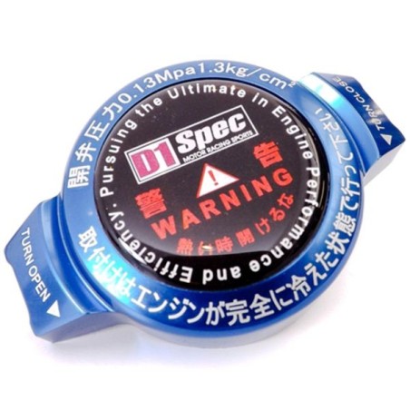 D1 Spec Tapón radiador 1,3 bar - Azul - D1S-009B