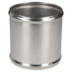 QSP Acoplador de aluminio - 13 mm - Plata - QHCSA