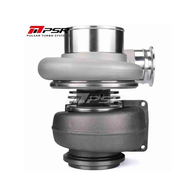 Pulsar Turbo Systems 492D 2000HP Doble Rodamiento de Bolas Turbo Billet Compr. W - Estándar - 102x91mm - T6 Dividido 1.32
