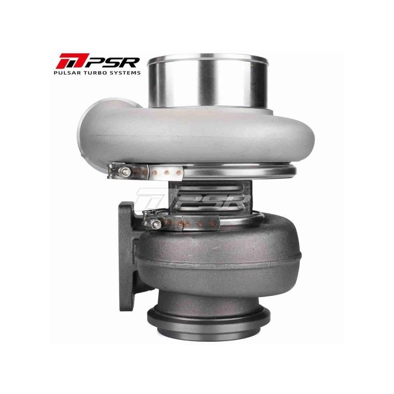 Pulsar Turbo Systems 498D 2000HP Doble Rodamiento de Bolas Turbo Billet Compr. W - Estándar - 102x91mm - T6 Dividido 1.58
