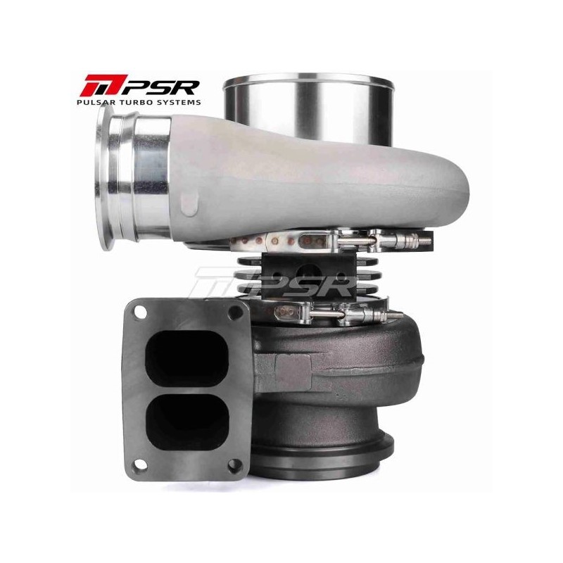 Pulsar Turbo Systems 492D 2000HP Doble Rodamiento de Bolas Turbo Billet Compr. W - Estándar - 109x99mm - T6 Dividido 1.32