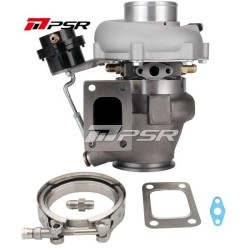 Pulsar Turbo Systems PTG 4849G 550HP Turbo de doble rodamiento de bolas - Rotación hacia adelante - T51R Mod - T25 .72A/R