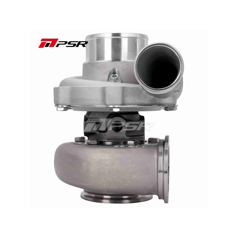 Pulsar Turbo Systems 2860 475HP GEN2 Turbo Doble Rodamiento de Bolas - T51R Mod - .82 Acero Inoxidable Doble Banda en V -