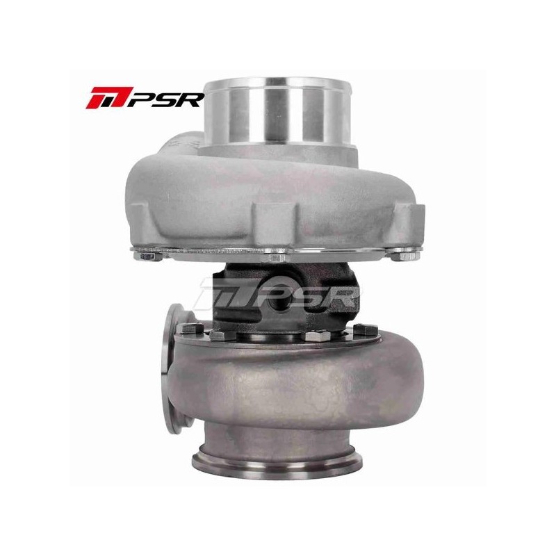 Pulsar Turbo Systems 2860 475HP GEN2 Turbo Doble Rodamiento de Bolas - T51R Mod - .82 Acero Inoxidable Doble Banda en V -