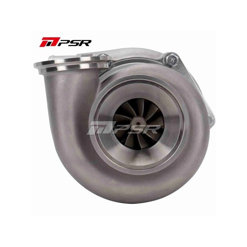 Pulsar Turbo Systems 2860 475HP GEN2 Turbo Doble Rodamiento de Bolas - T51R Mod - .82 Acero Inoxidable Doble Banda en V -