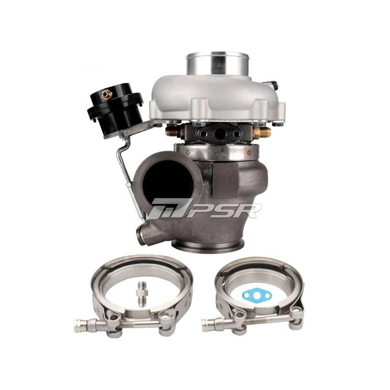 Pulsar Turbo Systems PTG 4849G 550HP Turbo de doble rodamiento de bolas - Rotación hacia adelante - T51R Mod - .49A/R Dob