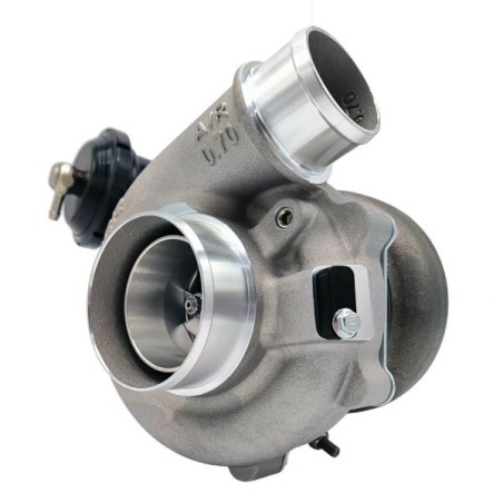 Pulsar Turbo Systems PTG 4849G 550HP Turbo de doble rodamiento de bolas - Rotación hacia adelante - T51R Mod - .49A/R Dob