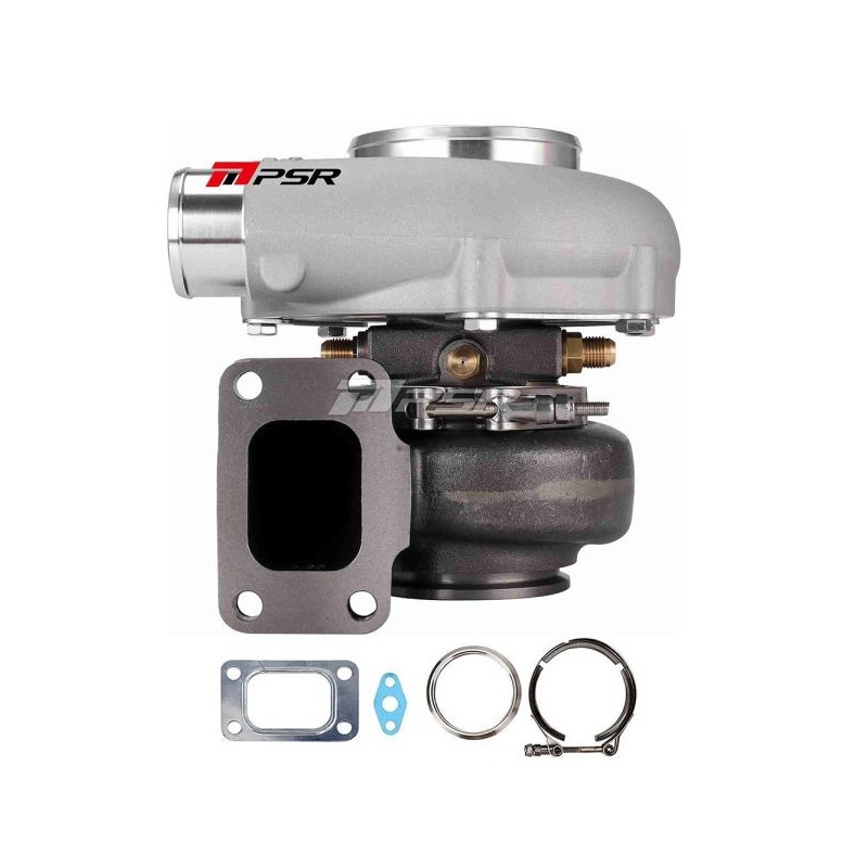 Pulsar Turbo Systems 5855G 770HP Turbo de doble rodamiento de bolas - Rotación hacia adelante - T51R Mod - T3 .83 V-Band