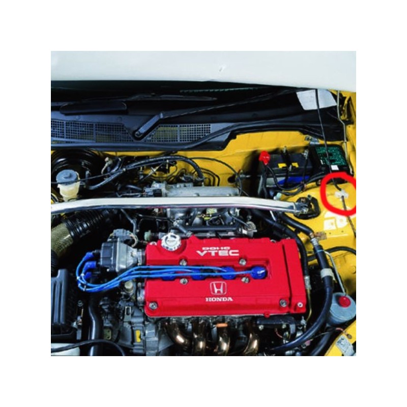 Honda Abrazadera del tubo del limpiaparabrisas (puntal) - 91506-SR3