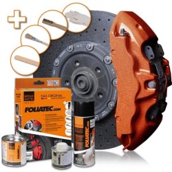 Foliatec Kit de pintura para pinzas - Vintage copper metallic