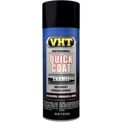 VHT Laca de secado rápido Quick Coat™ - negro brillo seda - VHT