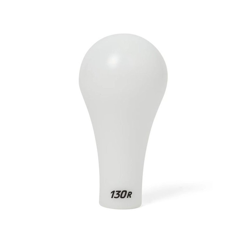 Hybrid Racing 130r pomo del cambio delrin - blanco - HYB-NOB-01