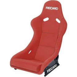 RECARO Pole Position N.G. (FIA) asiento de carreras de tela de terciopelo rojo