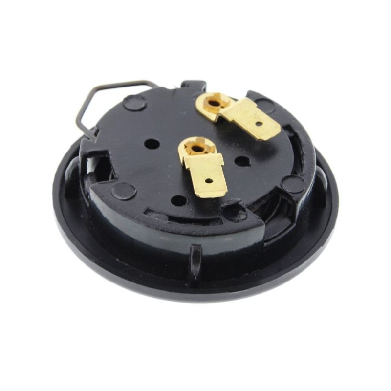 QSP Manillar 350mm/90mm profundidad (cuero) - Negro