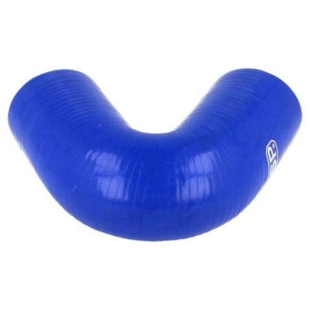 QSP Manguera de silicona - curva 135° - 48 mm - Azul - QHE135