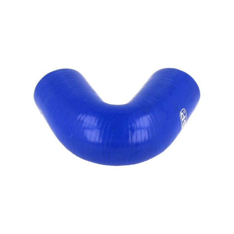 QSP Manguera de silicona - curva 135° - 51 mm - Azul - QHE135