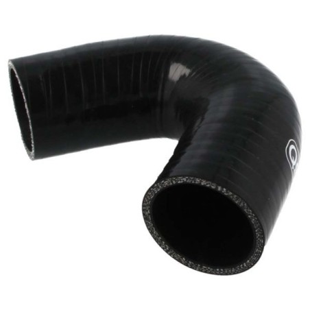 QSP Manguera de silicona - Codo 135° - 54 mm - Negra - QHE135