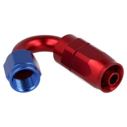 QSP Adaptador de manguera ligero 150° AN16 - Azul, Rojo - QG136