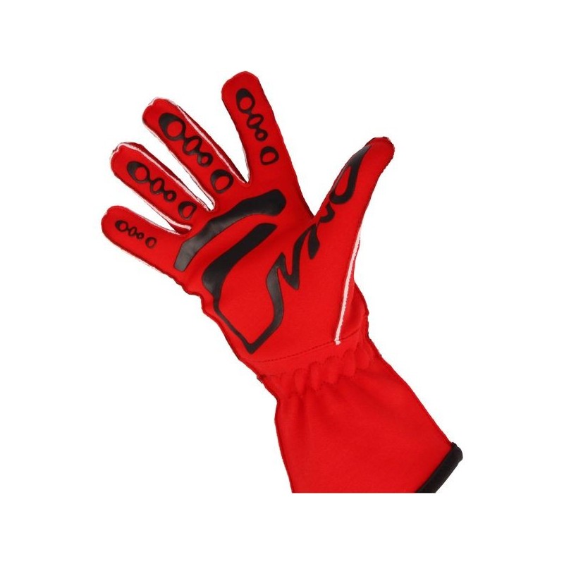 QSP Guantes Race 400 - M - Rojo - QSGL400-RED