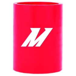 Mishimoto Racor de silicona recto Ø76mm/3,0" - Rojo - MMCP