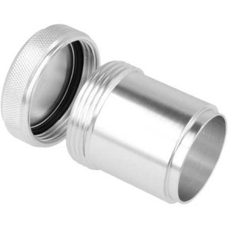 QSP Cuello de soldadura de aluminio 40mm - Plata - QCAP