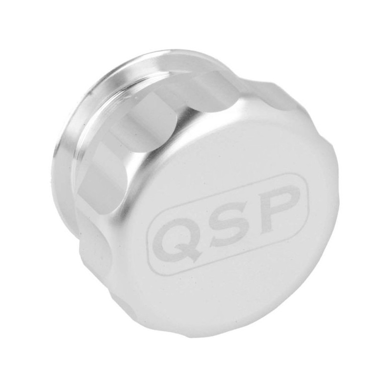 QSP Cuello de soldadura de aluminio 38mm - Plata - QCAP