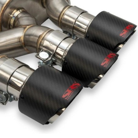 SRS Sistema de escape catback R60 puntas de carbono - CBS-CVFK8-R60