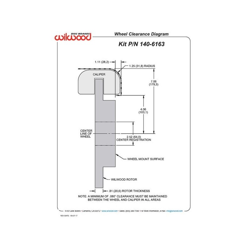 Wilwood Kit de freno grande delantero - pinzas rojas 4p y discos de 310 mm perforados + ranurados - 140-6163