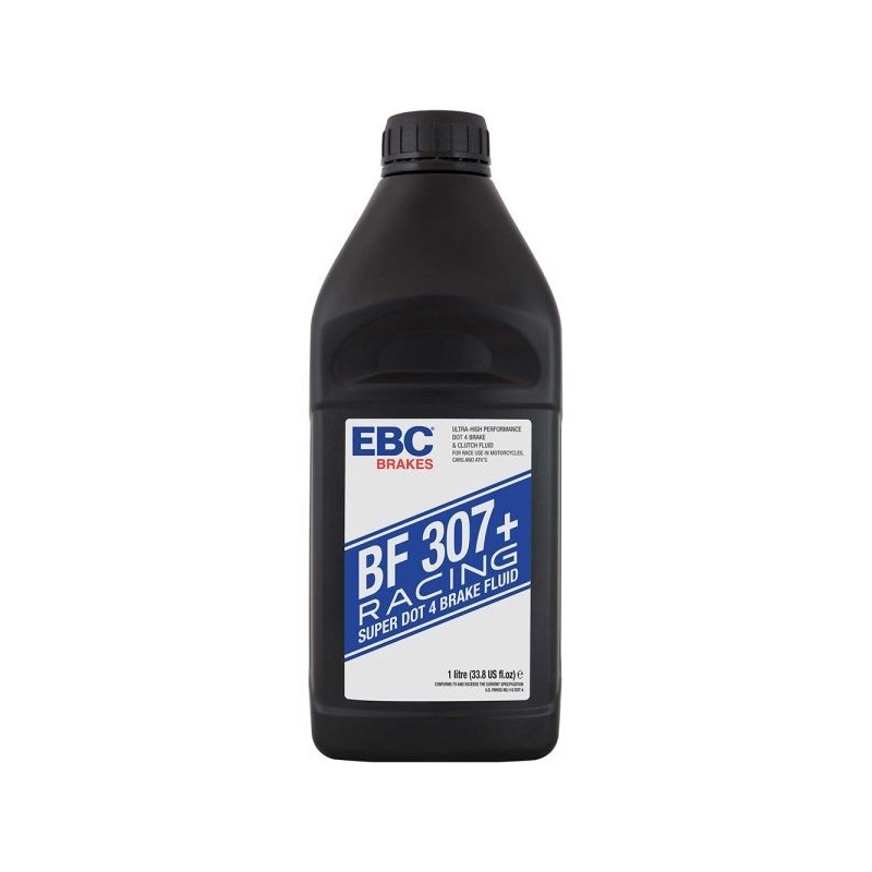 EBC Kit de freno grande Apollo delantero - Pinzas negras de 4 pistones y discos de freno ranurados - EBC-BBK002BLK