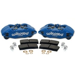 Wilwood Kit de pinzas de freno delanteras DPHA forjadas - Competition Blue - 140-13029