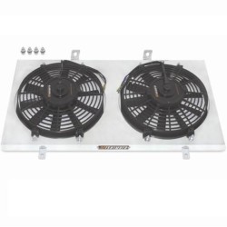 Mishimoto Carcasa de ventilador con ventiladores slim - MMFS-S2K