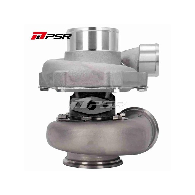 Pulsar Turbo Systems 2860 475HP GEN2 Turbo Doble Rodamiento de Bolas - Estándar - .64 Acero Inoxidable Doble Banda en V -