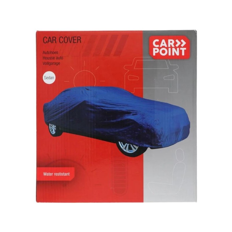 Carpoint Funda coche poliéster - S 408x146x115cm