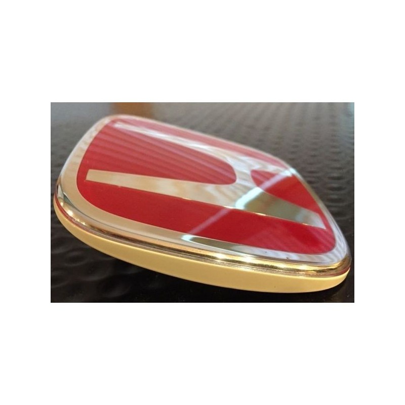 Honda Emblema H trasero - Rojo, base blanca - 75701-SNW