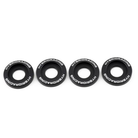 Hybrid Racing Kit de tornillería para accesorios m8x1,25 - negro - HYB-DWH-00