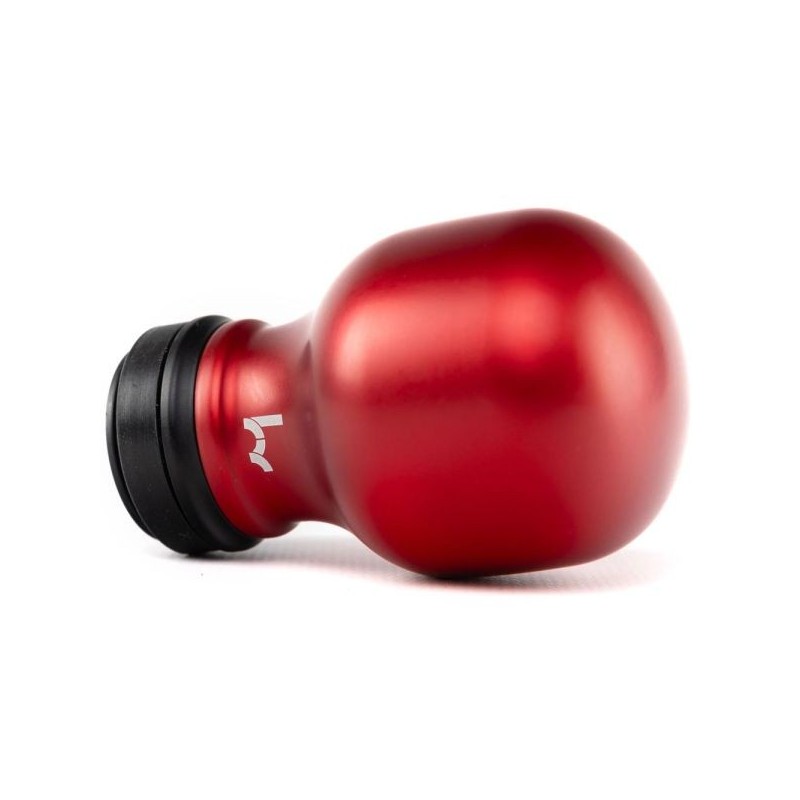 Hybrid Racing Pomo del cambio chicane - rojo/negro - HYB-NOB-01