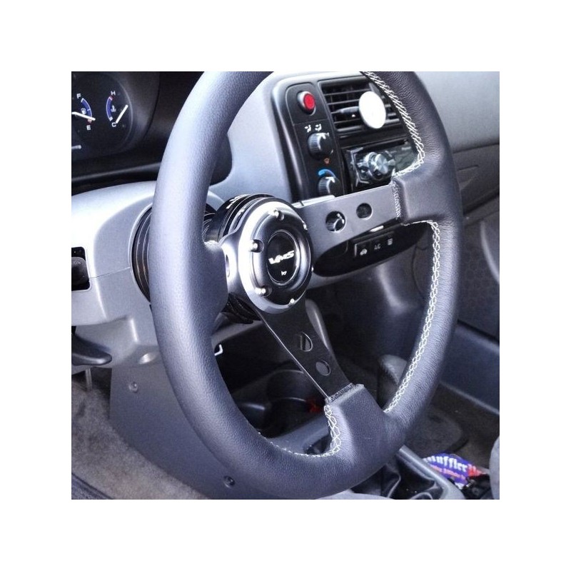 VMS Racing Buje de manillar + snap off - Negro