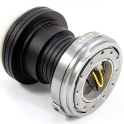 VMS Racing Buje de manillar + snap off - Gris (Gunmetal)