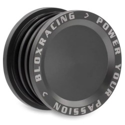 BLOX Racing Tapón del árbol de levas - V3 - Gris (Gunmetal) - BXAC-00402-GM