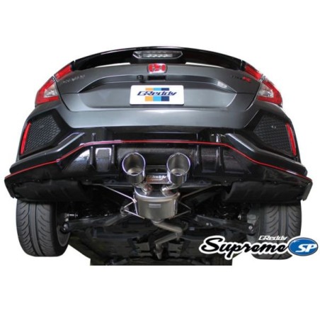 Greddy Sistema de escape catback acero inoxidable Supreme SP