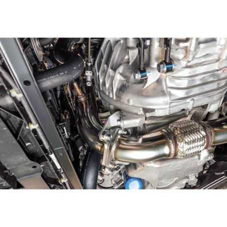 HKS Tubo de bajada con tubo frontal de acero inoxidable Ø76mm/3.00'' - 33006