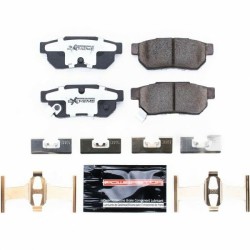 Power Stop Z26 Street Warrior pastillas de freno traseras - Carbon-Fibre Ceramic - Z26