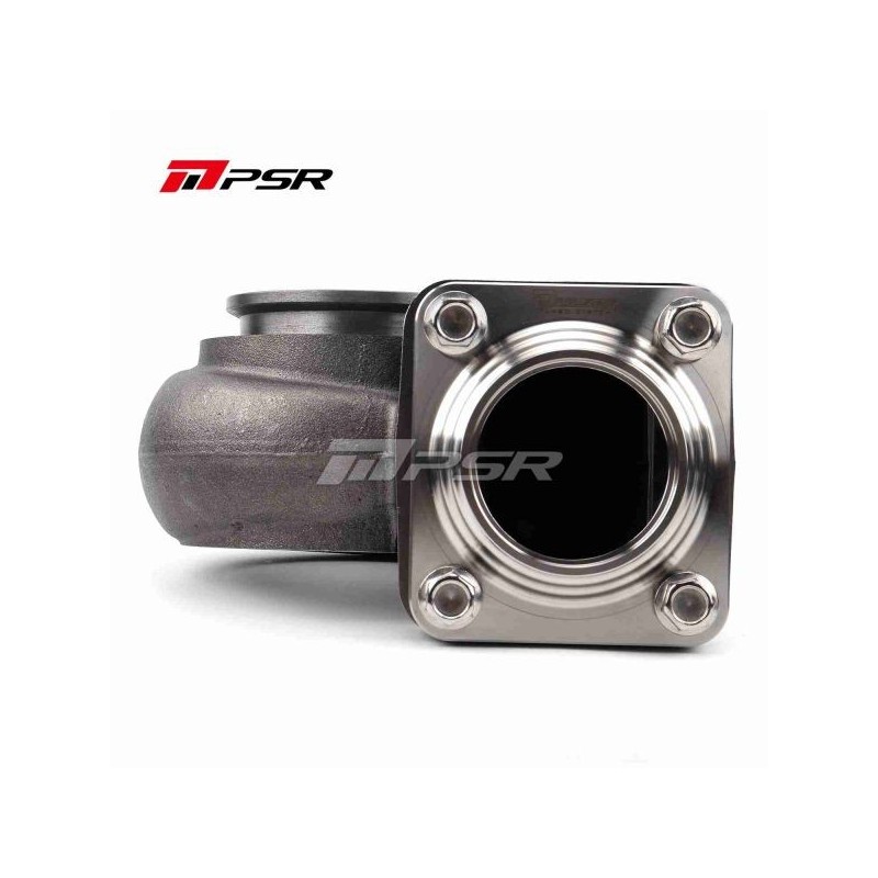 Pulsar Turbo Systems Brida de transición Billet, Kit de herrajes incluido para una fácil instalación - Tubería abierta T4