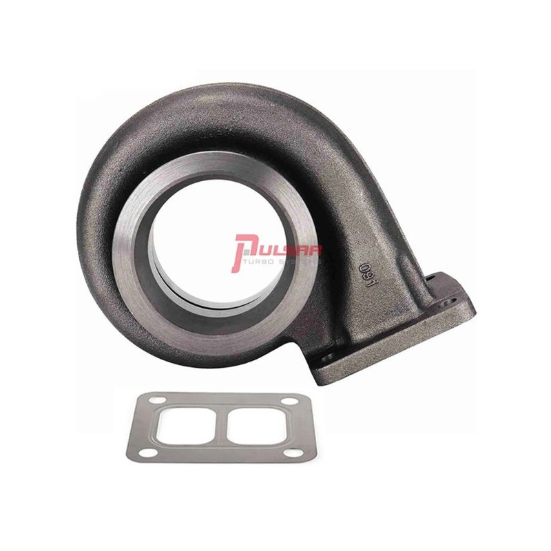 Pulsar Turbo Systems Cuerpo de Turbina para Turbos S363, S366, S369 y S372 - 76x67.5mm T4 Dividido .91 V-Band