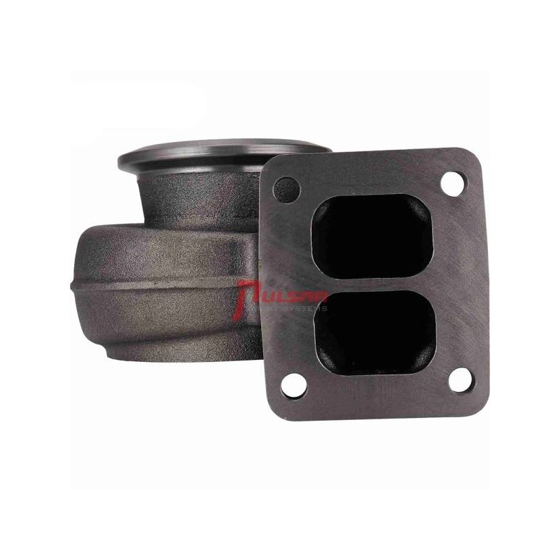 Pulsar Turbo Systems Cuerpo de Turbina para Turbos S363, S366, S369 y S372 - 76x67.5mm T4 Dividido .91 V-Band